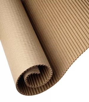 Двухслойный гофрокартон