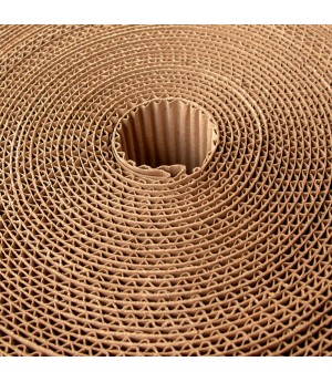 Двухслойный гофрокартон