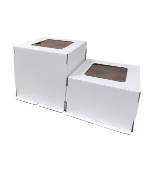 Коробка под торт с окном