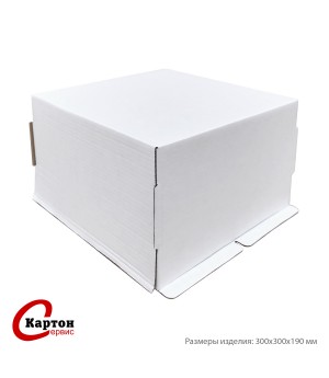 Коробка под торт без окна