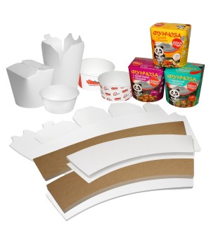 Заготовки бумажной посуды